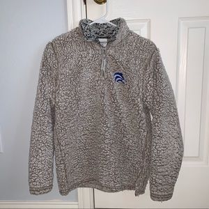 j. america quarter zip wubby jacket